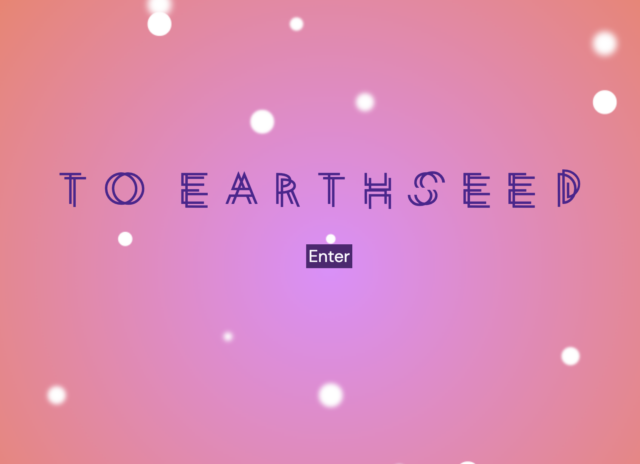 a pink background spotted with white dots, purple text in the middle reads